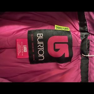 Burton girls snow pants